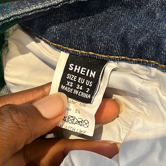 SHEIN split hem flare jeans trouser. US 2. - Picture 6 of 6